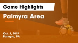 Palmyra Area  Game Highlights - Oct. 1, 2019