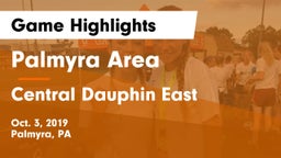 Palmyra Area  vs Central Dauphin East  Game Highlights - Oct. 3, 2019