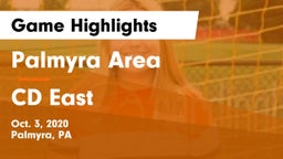 Palmyra Area  vs CD East Game Highlights - Oct. 3, 2020