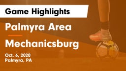 Palmyra Area  vs Mechanicsburg Game Highlights - Oct. 6, 2020