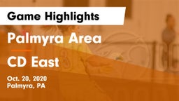 Palmyra Area  vs CD East Game Highlights - Oct. 20, 2020
