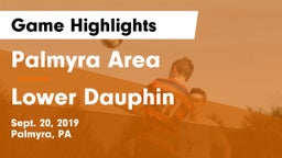 Palmyra Area  vs Lower Dauphin  Game Highlights - Sept. 20, 2019