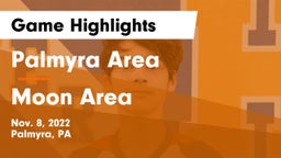 Palmyra Area  vs Moon Area  Game Highlights - Nov. 8, 2022