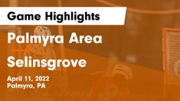 Palmyra Area  vs Selinsgrove Game Highlights - April 11, 2022