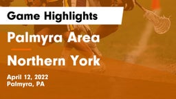 Palmyra Area  vs Northern York  Game Highlights - April 12, 2022