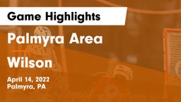 Palmyra Area  vs Wilson  Game Highlights - April 14, 2022