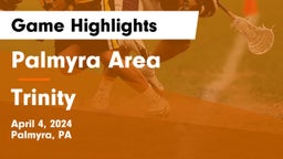 Palmyra Area  vs Trinity  Game Highlights - April 4, 2024