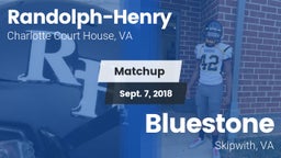 Matchup: Randolph-Henry High vs. Bluestone  2018