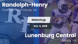 Matchup: Randolph-Henry High vs. Lunenburg Central  2018