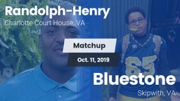 Matchup: Randolph-Henry High vs. Bluestone  2019
