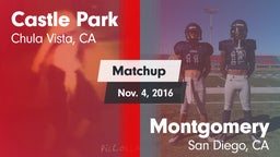 Matchup: Castle Park High vs. Montgomery  2016