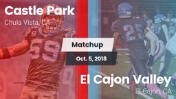 Matchup: Castle Park High vs. El Cajon Valley  2018