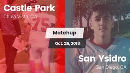 Matchup: Castle Park High vs. San Ysidro  2018