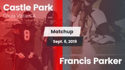 Matchup: Castle Park High vs. Francis Parker 2019