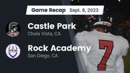 Recap: Castle Park  vs. Rock Academy  2023