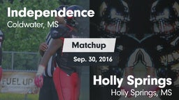 Matchup: Independence High vs. Holly Springs  2016