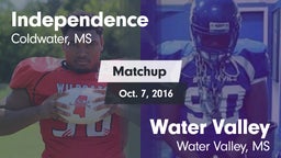 Matchup: Independence High vs. Water Valley  2016