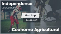 Matchup: Independence High vs. Coahoma Agricultural  2017