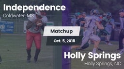 Matchup: Independence High vs. Holly Springs  2018