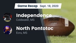 Recap: Independence  vs. North Pontotoc  2020