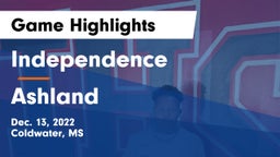 Independence  vs Ashland Game Highlights - Dec. 13, 2022