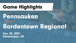 Pennsauken  vs Bordentown Regional  Game Highlights - Jan. 28, 2022