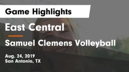 East Central  vs Samuel Clemens Volleyball Game Highlights - Aug. 24, 2019