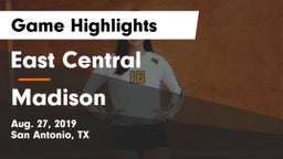 East Central  vs Madison  Game Highlights - Aug. 27, 2019