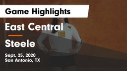 East Central  vs Steele  Game Highlights - Sept. 25, 2020