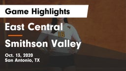 East Central  vs Smithson Valley  Game Highlights - Oct. 13, 2020
