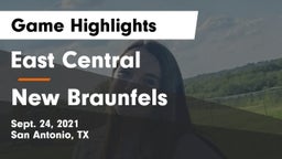 East Central  vs New Braunfels  Game Highlights - Sept. 24, 2021