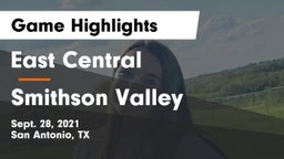 East Central  vs Smithson Valley  Game Highlights - Sept. 28, 2021