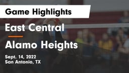 East Central  vs Alamo Heights  Game Highlights - Sept. 14, 2022