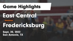 East Central  vs Fredericksburg  Game Highlights - Sept. 20, 2022