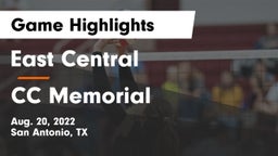 East Central  vs CC Memorial Game Highlights - Aug. 20, 2022