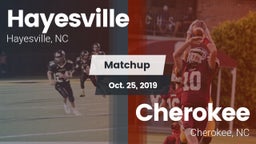 Matchup: Hayesville vs. Cherokee  2019