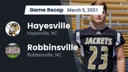 Recap: Hayesville vs. Robbinsville  2021