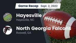 Recap: Hayesville vs. North Georgia Falcons 2022