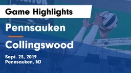 Pennsauken  vs Collingswood Game Highlights - Sept. 23, 2019