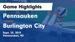 Pennsauken  vs Burlington City Game Highlights - Sept. 25, 2019