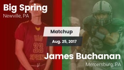 Matchup: Big Spring High vs. James Buchanan  2017