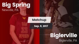 Matchup: Big Spring High vs. Biglerville  2017