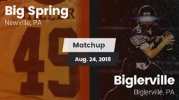 Matchup: Big Spring High vs. Biglerville  2018