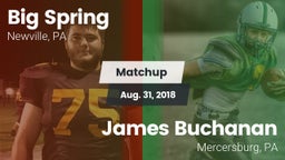 Matchup: Big Spring High vs. James Buchanan  2018