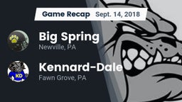 Recap: Big Spring  vs. Kennard-Dale  2018