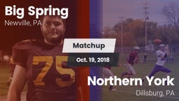 Matchup: Big Spring High vs. Northern York  2018