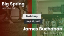 Matchup: Big Spring High vs. James Buchanan  2020