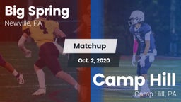 Matchup: Big Spring High vs. Camp Hill  2020