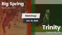 Matchup: Big Spring High vs. Trinity  2020