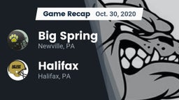 Recap: Big Spring  vs. Halifax  2020